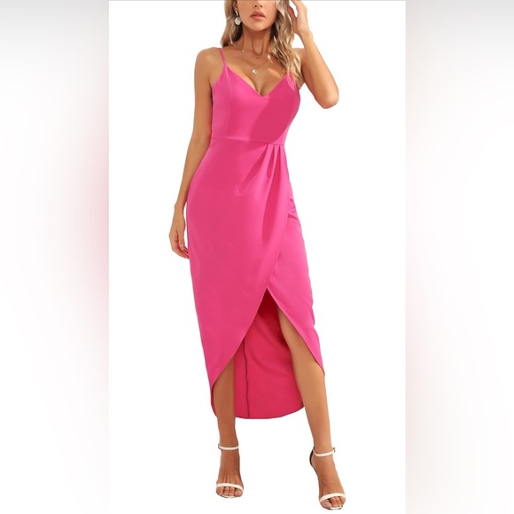 CMZ2005 Dresses & Skirts - CMZ2005 Women's Sexy V Neck Backless Maxi Dress Sleeveless Spaghetti Straps Coc